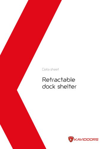 Retractable dock shelter