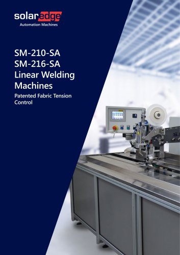 Hot Air, Ultrasonic Linear Welding Machines - SM216 series