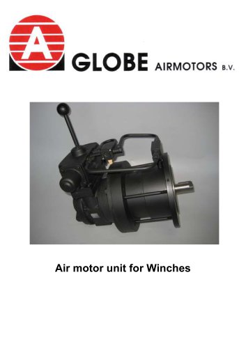 Air Motor unit for Winches