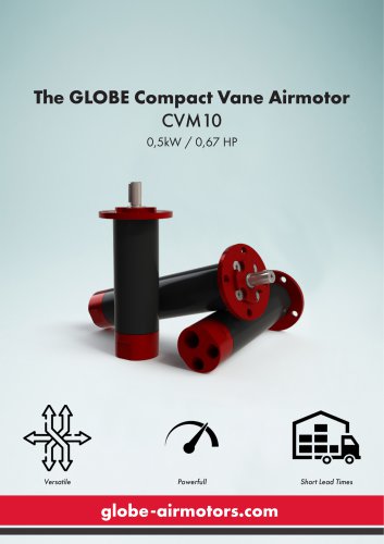 Gear air motor CVM10 series
