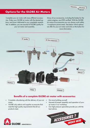 GLOBE Options for Air motors