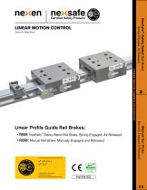 Guide rail brake catalog