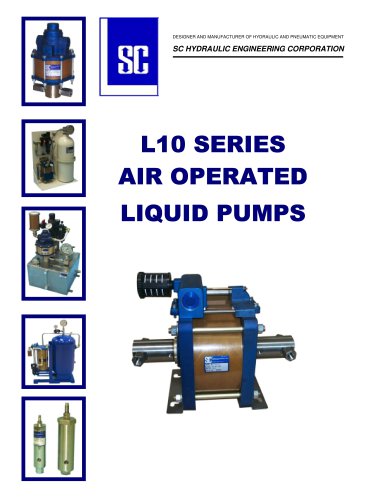 L10 series air operated liquid pumps