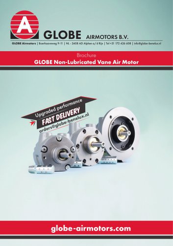 Non-lubricated air motor V -NL series