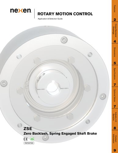 Shaft brake datasheet