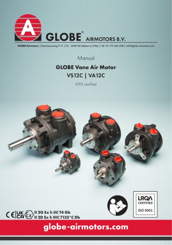 Vane air motor V12 series