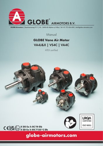 Vane air motor V4 series