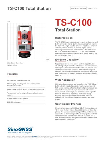 TS-C100 Total Station