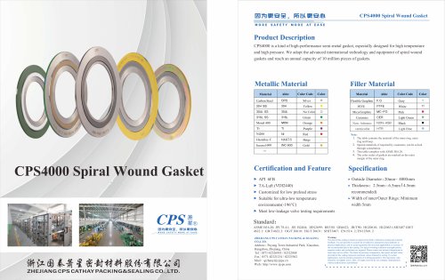 CPS4000 Spiral Wound Gasket