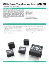 Series 400Hz Power Transformers