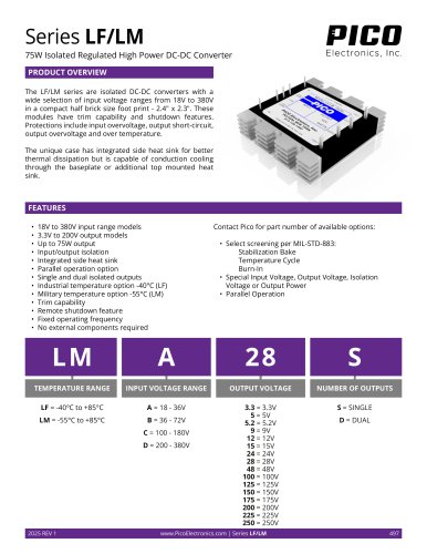 Series LF/LM
