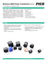 Series Miniature 400Hz Power Transformers