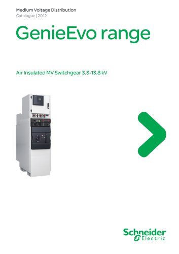 Catalogue GenieEvo Metalclad switchgear up to 13.8 kV - part1/9