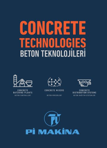 CONCRETE TECHNOLOGIES