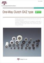 One-way Clutches GXZ_en