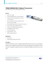 TSQS-CW40G-02LC Optical Transceiver