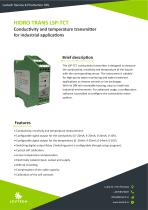 Conductivity transmitter with temperature measurement LSP-TCT