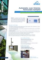 PM162M particulate automatic sampler : PM10, PM2.5, PM1, TSP particulates