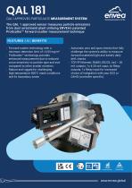 QAL181 stack particulate monitor QAL1 certified