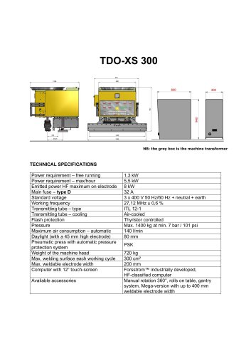 TDO-XS 300