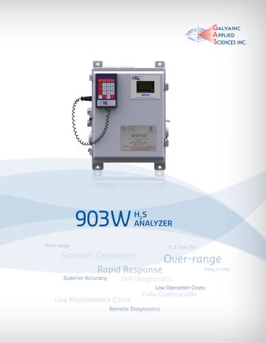 903W Natural gas analyzer