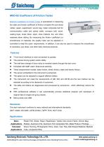 Saicheng Coefficient of Friction Tester MXD-02