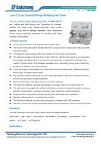 Saicheng Luer-C2 Luer Conical Fittings Multipurpose Tester