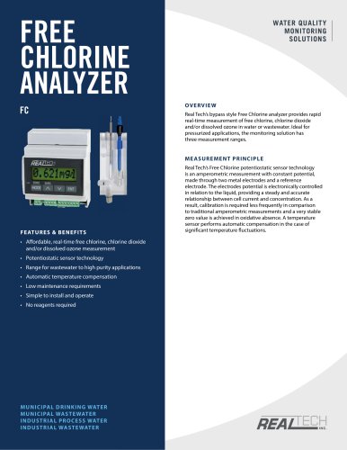 FREE CHLORINE ANALYZER