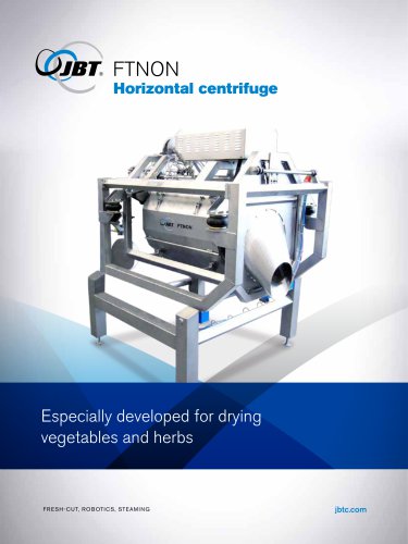 Horizontal centrifuge