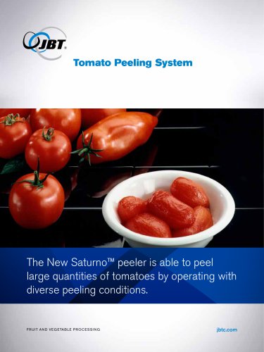 Tomato Peeling System