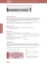 N5800 series Data Sheet supercapacitor capacitance tester