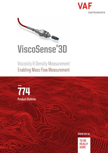 ViscoSense®3D Viscosity & Density Measurement