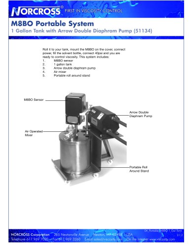 1 Gallon Tank with Arrow Double Diaphram Pump (51134)/pj