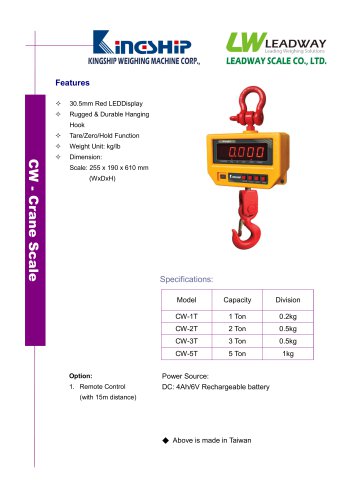 CW - Crane Scale