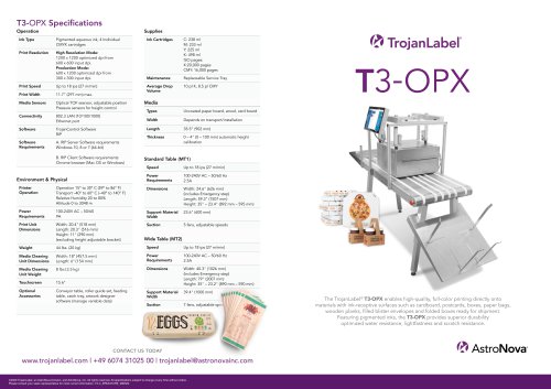 T3-OPX Flyer