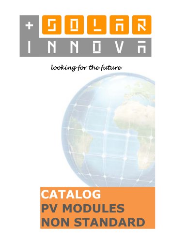 CATALOG PV MODULES NON STANDARD