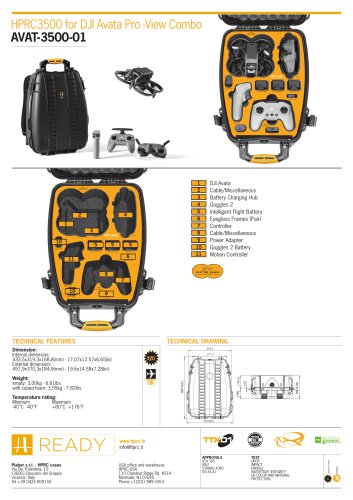 HPRC3500 for DJI Avata Pro -View Combo