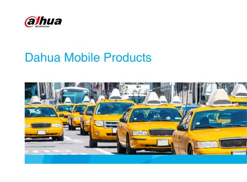 Dahua Mobile Products