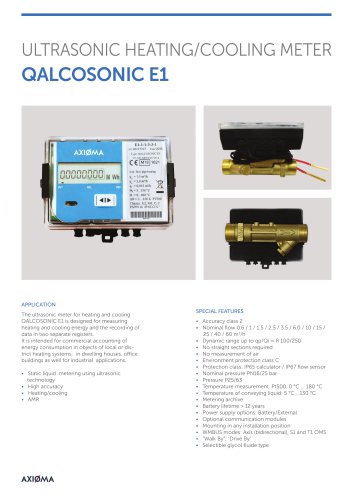 QALCOSONIC E1