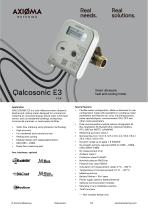 QALCOSONIC E3 Datasheet