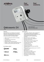 QALCOSONIC E4 DAtasheet