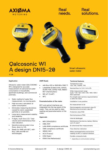 W1 *A Datasheet
