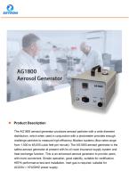 Zetron AG-1800 Aerosol Generator Brochure