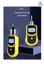 ZT400 Toxic and Harmful Gas Detector Brochure