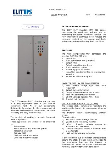 220V dc INVERTER