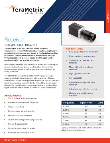 Receiver  T-Ray® 5000 HRS40n1