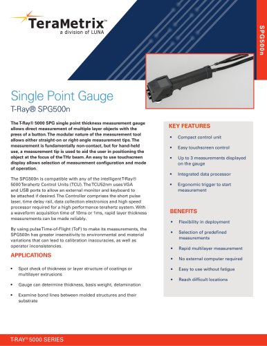Single Point Gauge  T-Ray® SPG500n