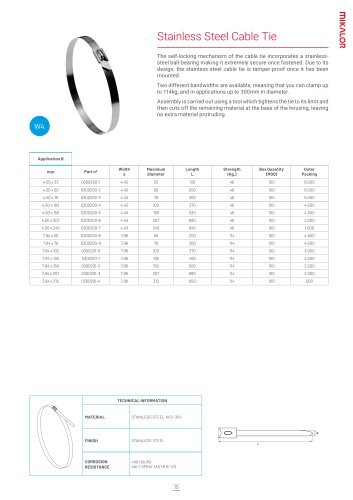 Stainless Steel Cable Tie