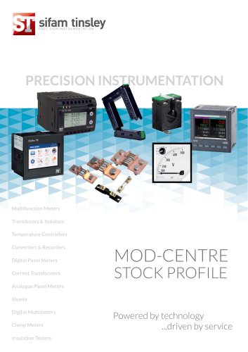 MOD-CENTRE STOCK PROFILE
