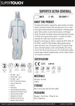 Supertex ULTRA COVERALL - SDS-60401-7